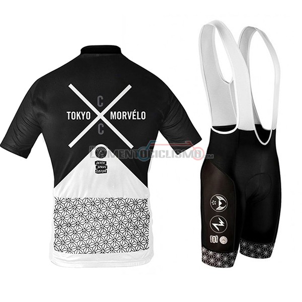 Abbigliamento Ciclismo Tokyo X Morvelo 2017 bianco e nero